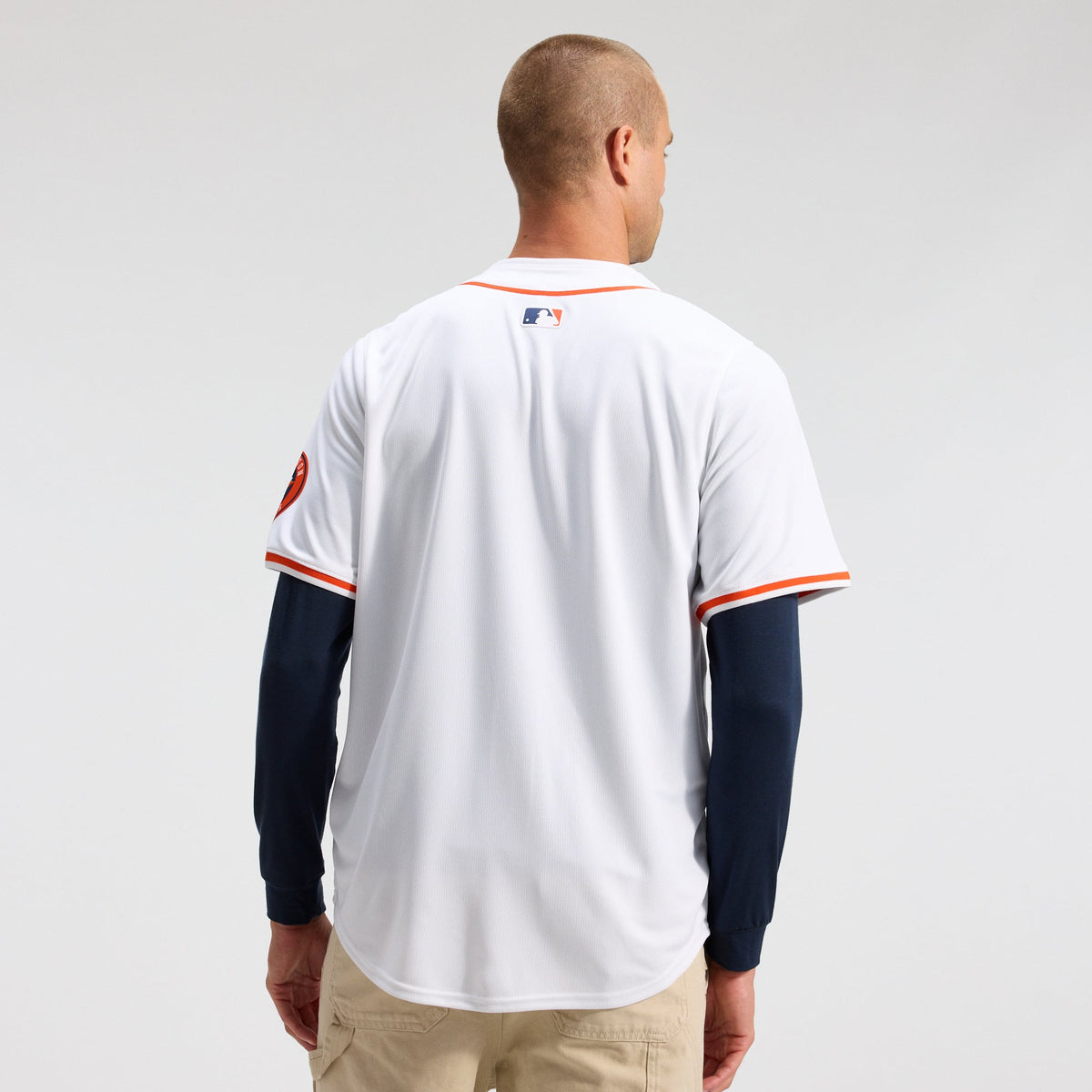 Men's Houston Astros Nike Orange Alternate Limited Jersey