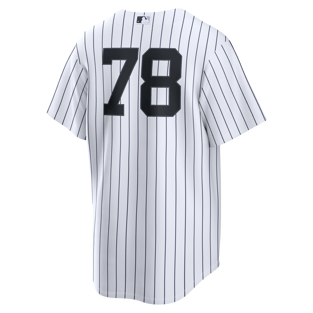 Men's New York Yankees Spencer Jones Nike White Home Replica Jersey