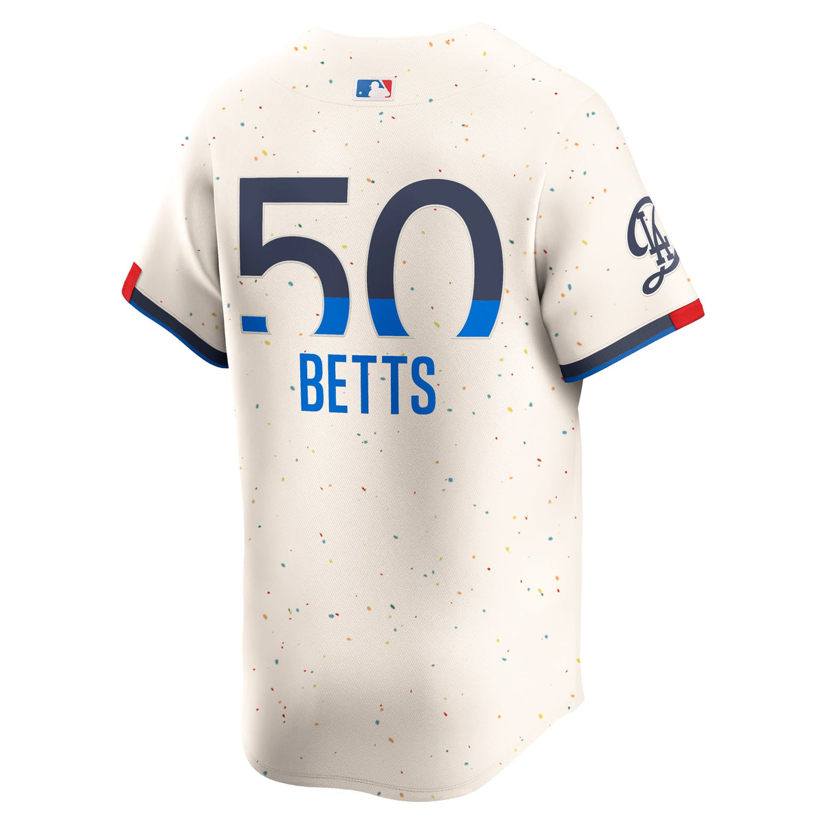 Men's Los Angeles Dodgers Mookie Betts Nike Cream City Connect Limited Player Jersey