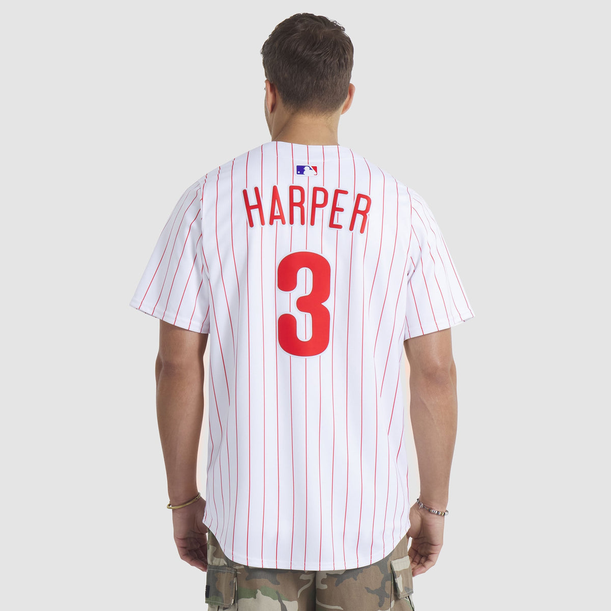 Men's Philadelphia Phillies Bryce Harper Nike Light Blue Alternate Limited Player Jersey