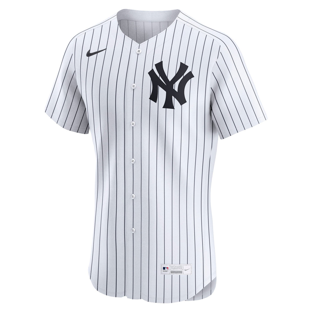 Men's New York Yankees Nike White Home Elite Jersey