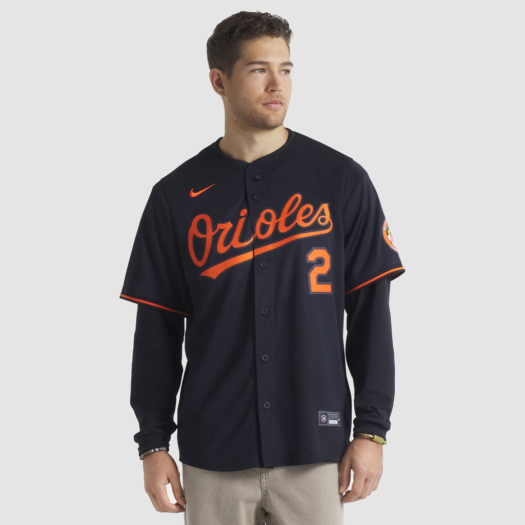 Men's Baltimore Orioles Gunnar Henderson Nike White Home Limited Player Jersey