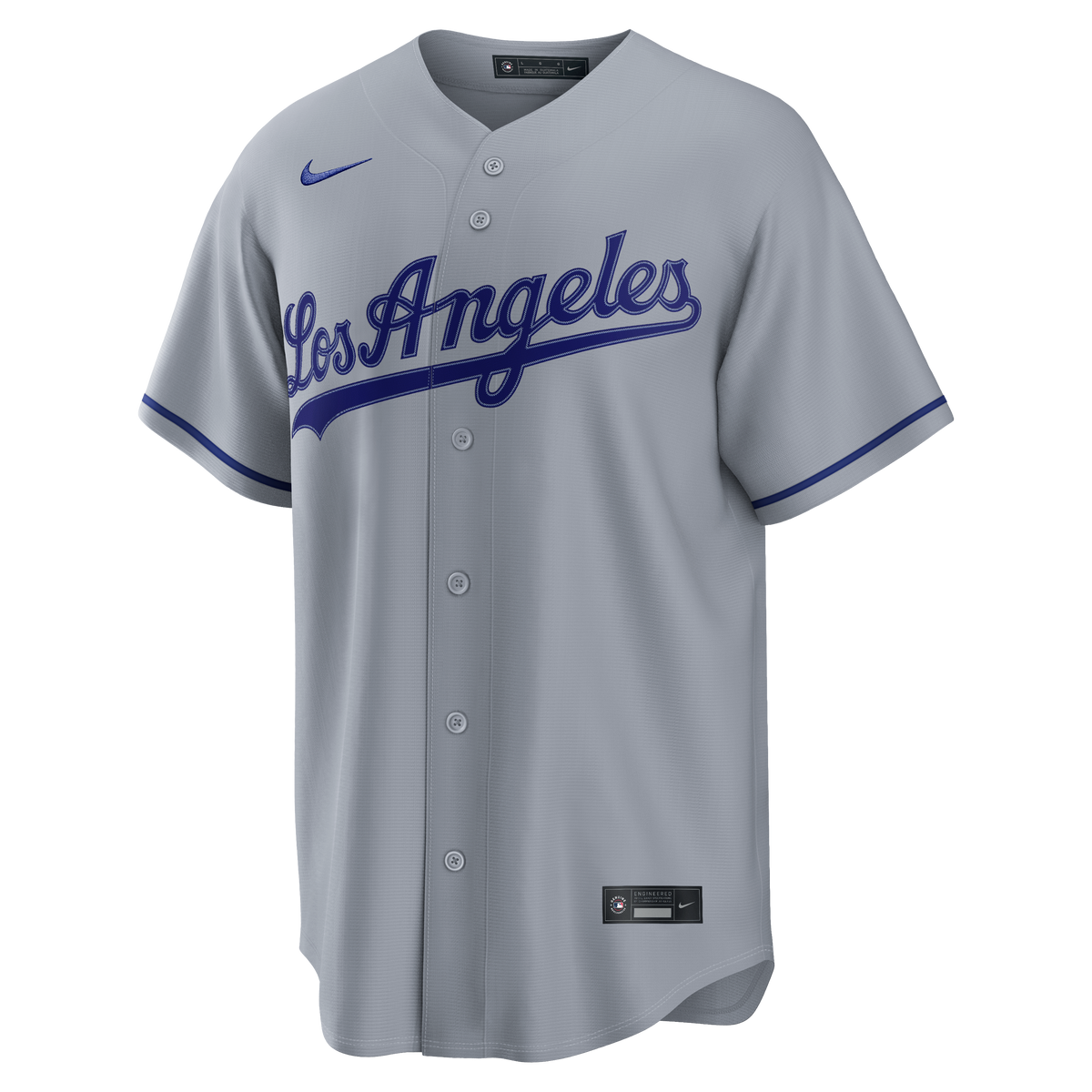 Men's Los Angeles Dodgers Kyle Tucker Nike Gray Road Replica Jersey