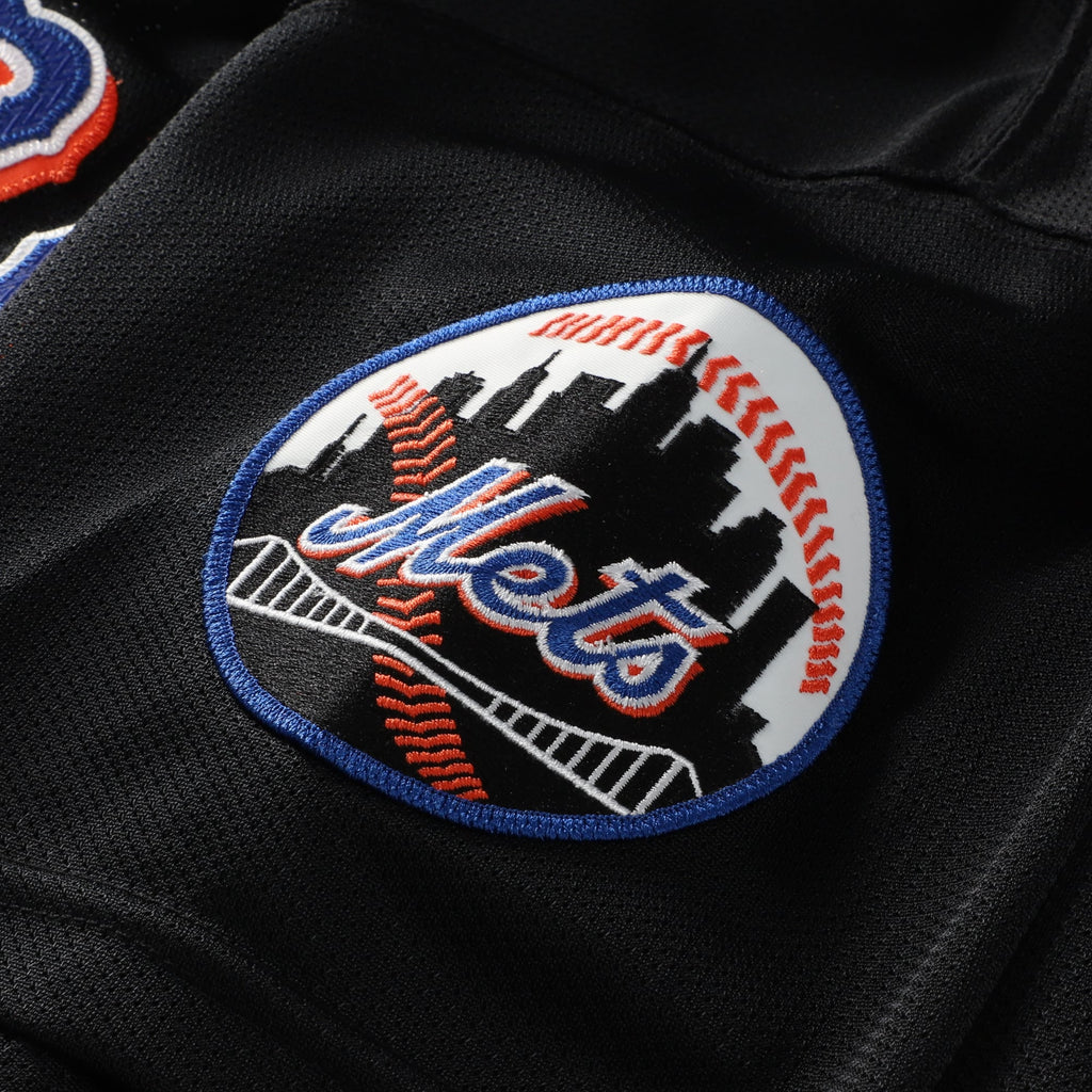 Men's New York Mets Mike Piazza Mitchell & Ness Black Cooperstown Collection 2000 Batting Practice Jersey