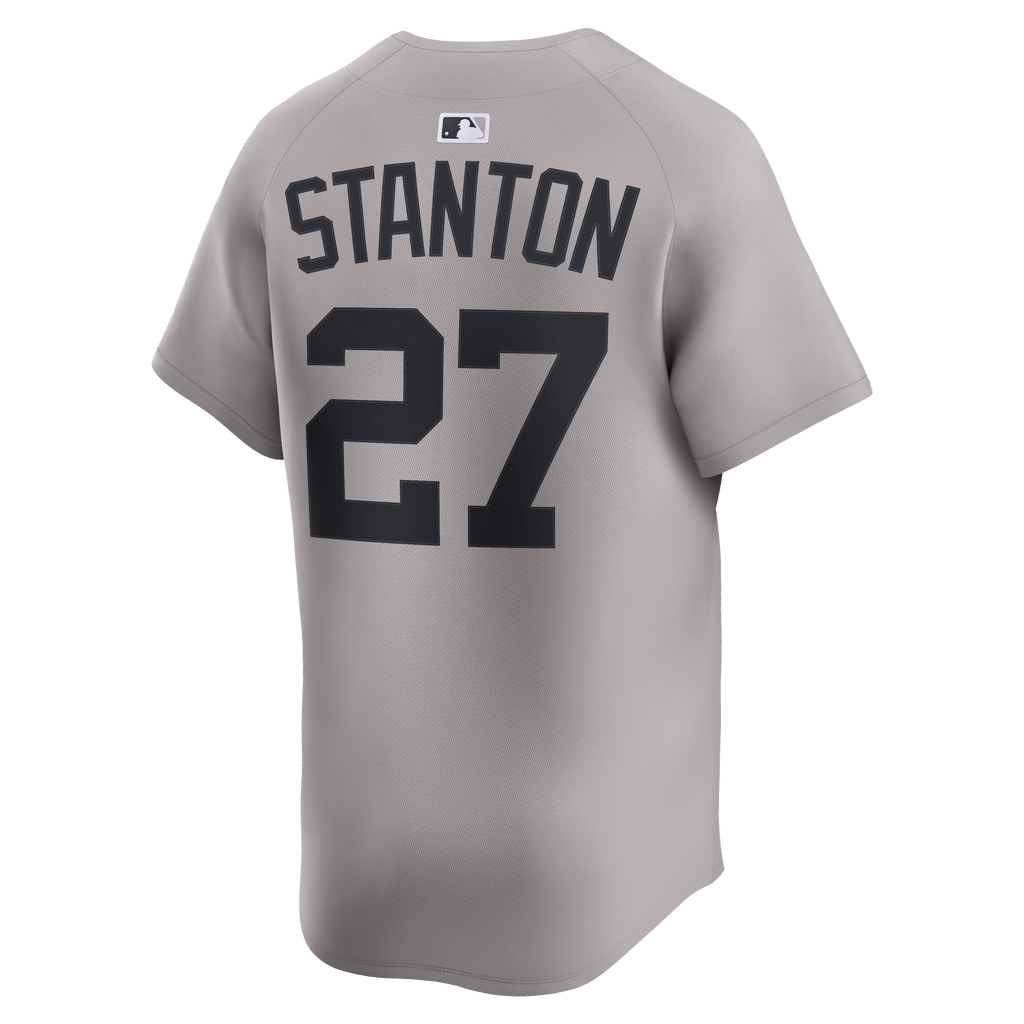 Men's New York Yankees Giancarlo Stanton Nike White Home Limited Player Jersey