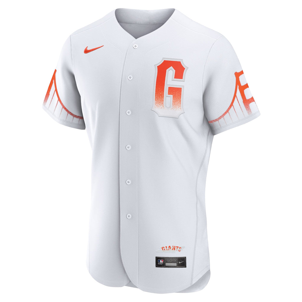 Men's San Francisco Giants Nike White City Connect Authentic Jersey