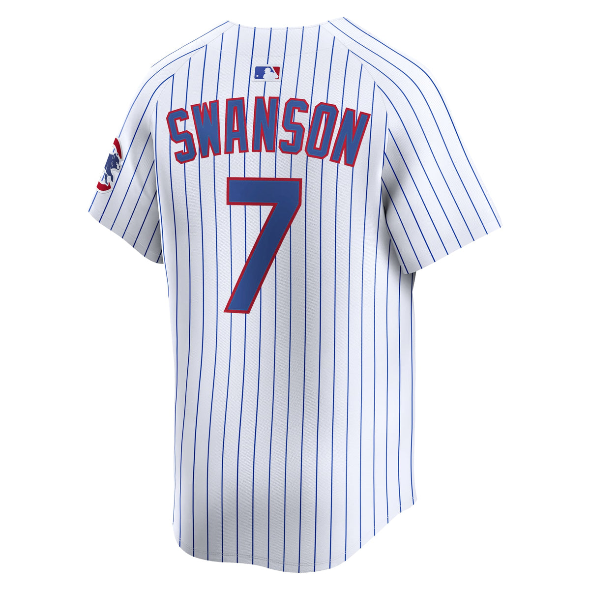Men's Chicago Cubs Dansby Swanson Nike White Home Limited Player Jersey