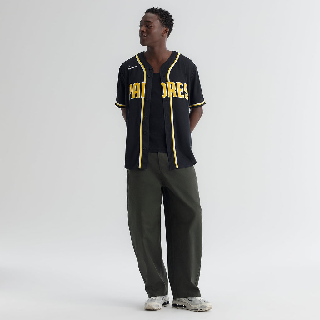 Men's San Diego Padres Fernando Tatis Jr. Nike Fashion Replica Black Out Jersey