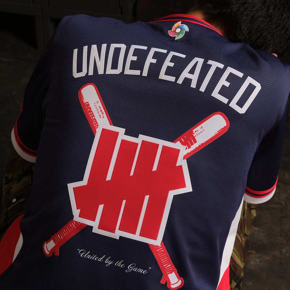 Men's USA Baseball Nike x Undefeated Navy 2026 World Baseball Classic Stadium Jersey