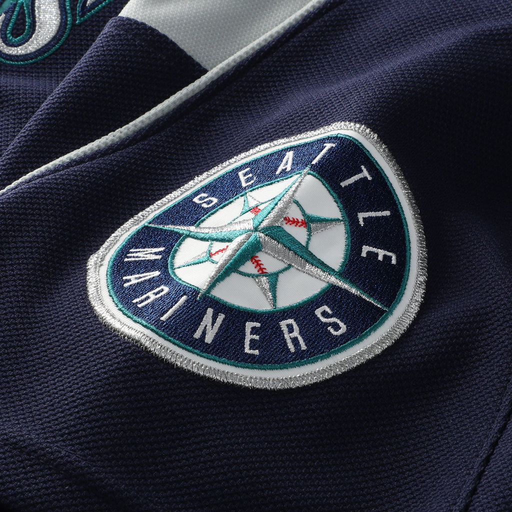 Men's Seattle Mariners Ichiro Suzuki Mitchell & Ness Navy Cooperstown Collection Batting Practice Jersey