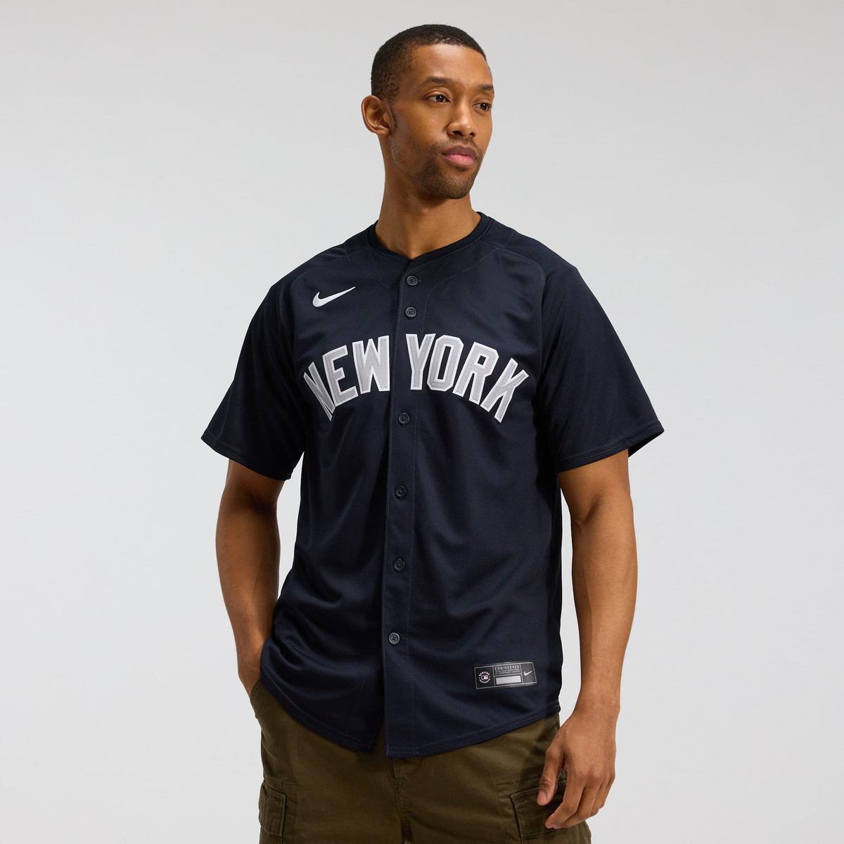 Men's New York Yankees Aaron Judge Nike White Home Limited Player Jersey