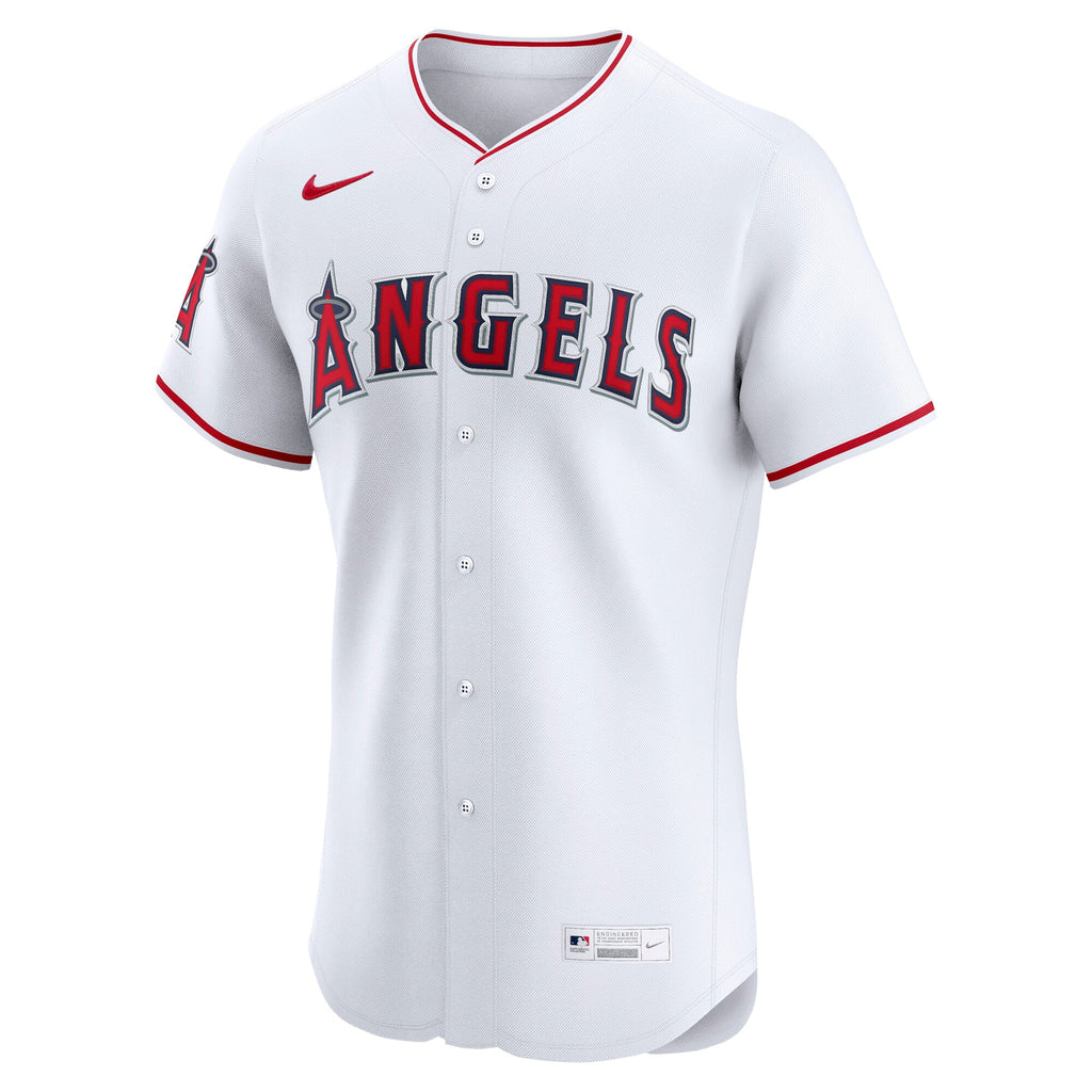 Men's Los Angeles Angels Nike Red Alternate Elite Jersey