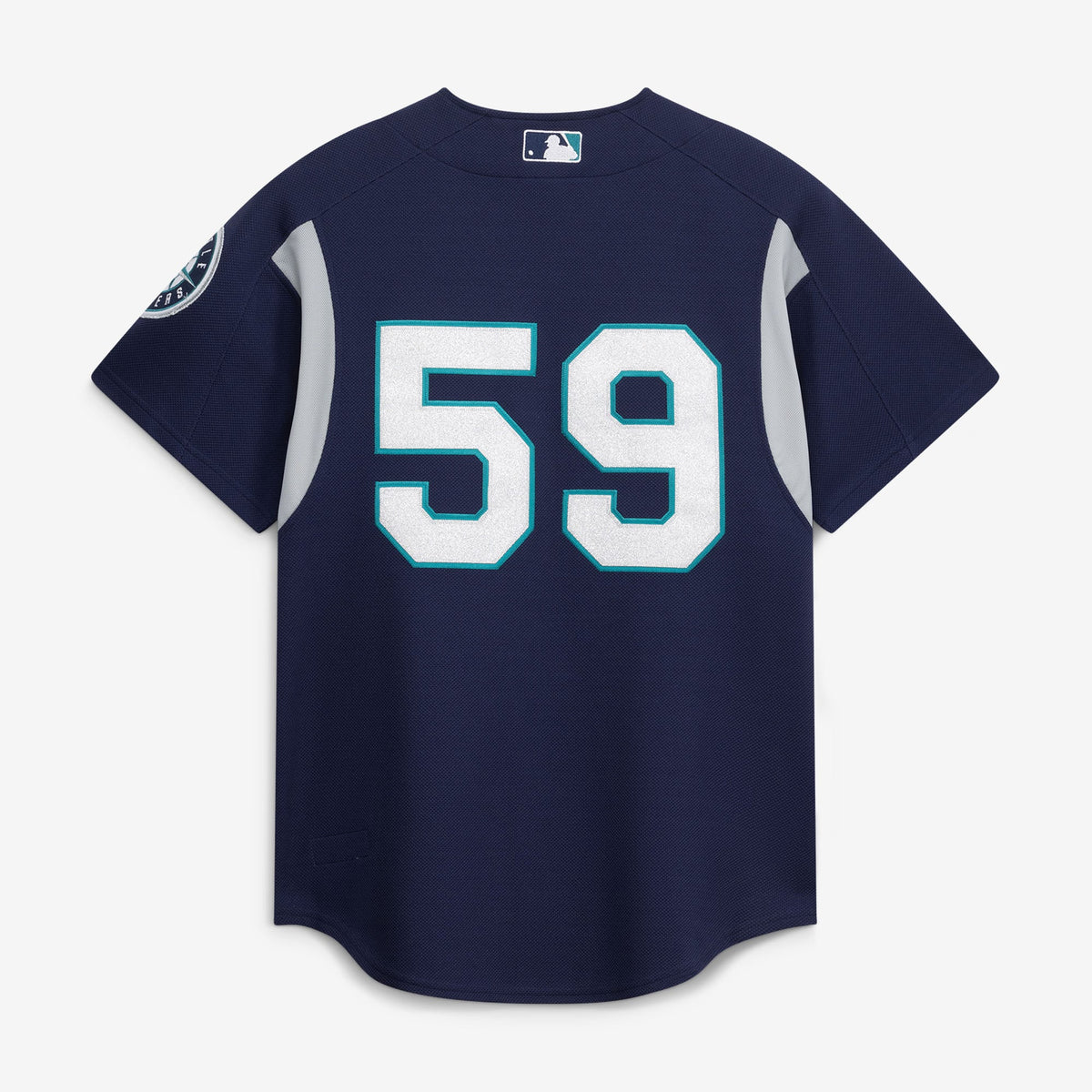 Men's Seattle Mariners Felix Hernandez Mitchell & Ness Navy Cooperstown Collection Batting Practice Jersey