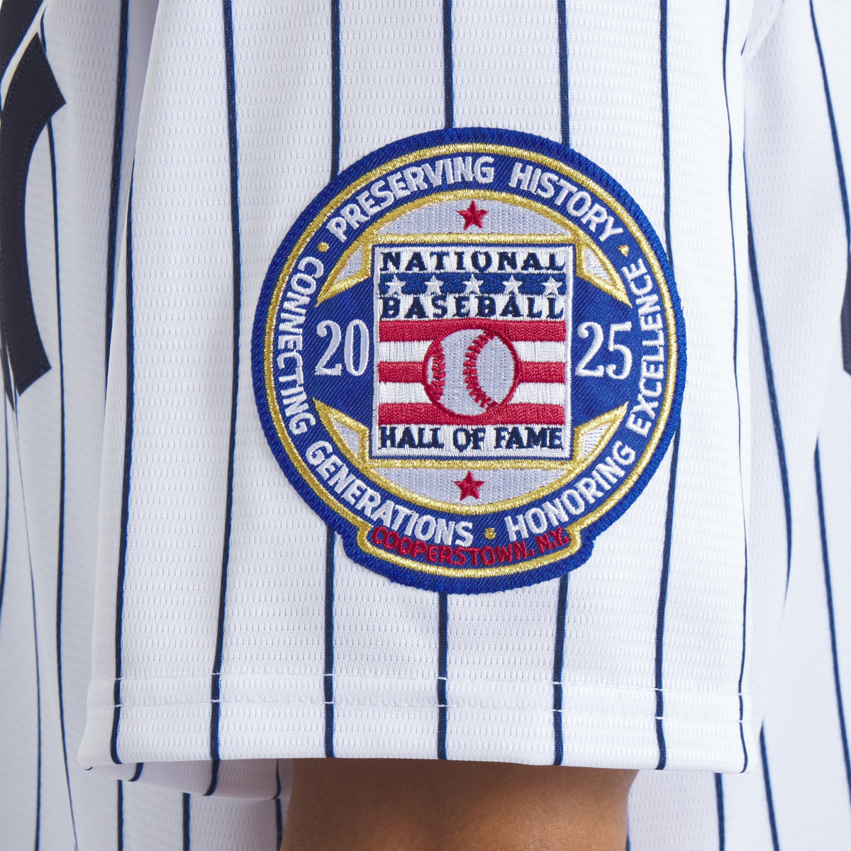 Men's New York Yankees CC Sabathia Nike White 2025 Baseball Hall of Fame Name & Number Retired Replica Jersey