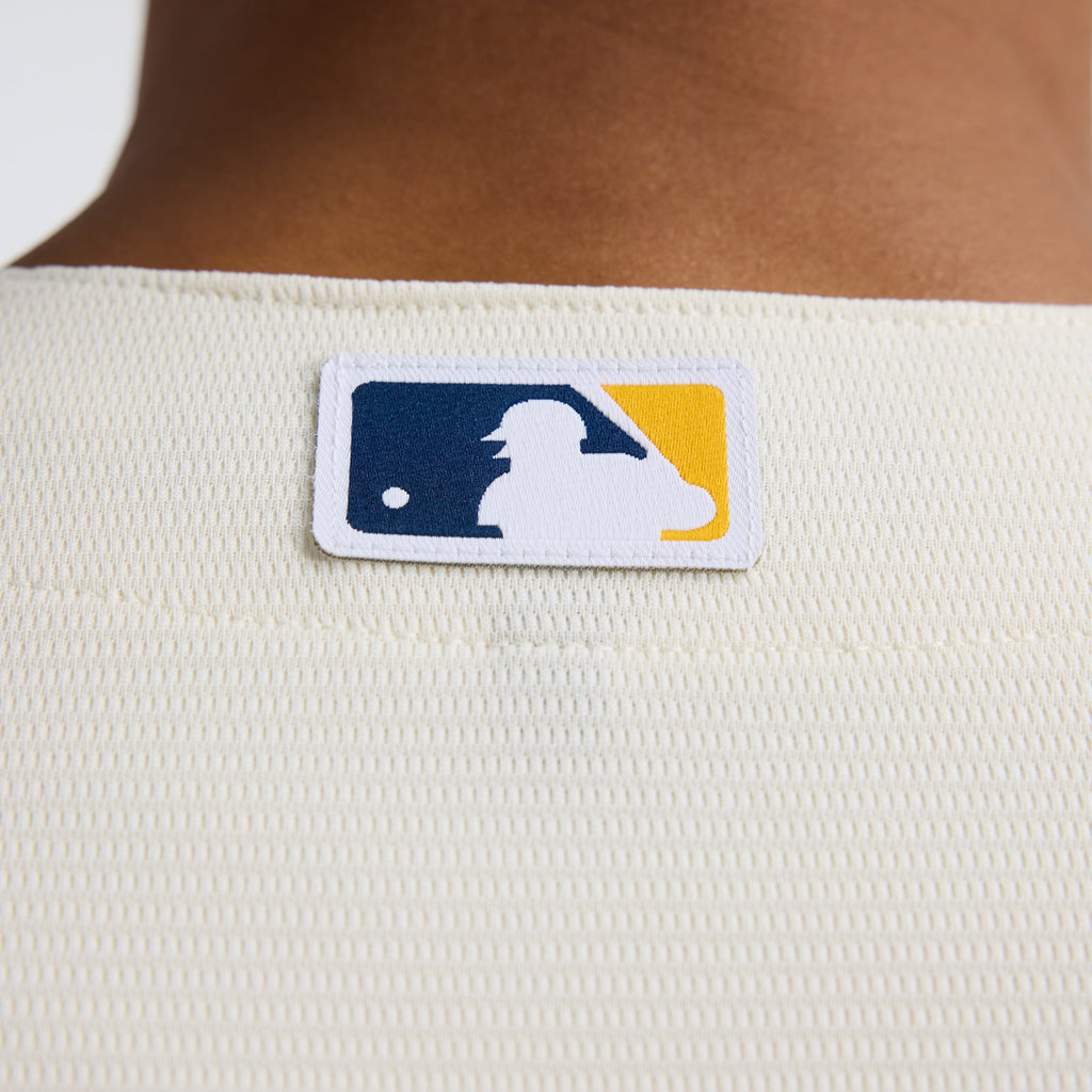 Men's Milwaukee Brewers Nike Cream Home Replica Team Jersey