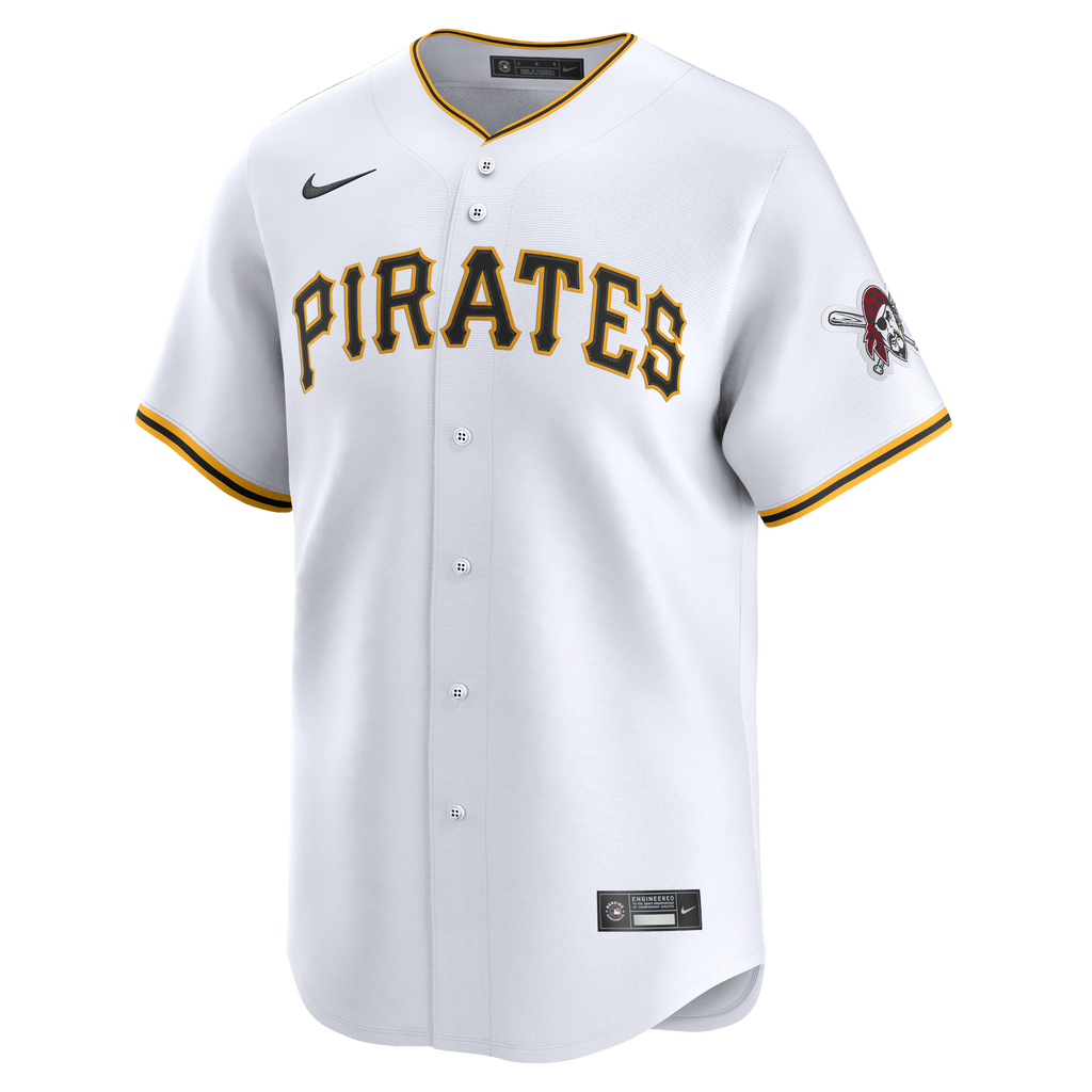 Men's Pittsburgh Pirates Nike White Home Limited Jersey