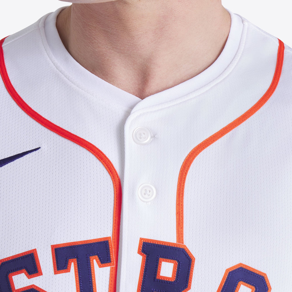 Men's Houston Astros Jose Altuve Nike White Home Limited Player Jersey