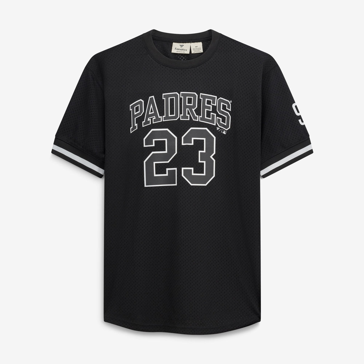 Men's San Diego Padres Fernando Tatis Jr. Fanatics Black/White Big & Tall Heavyweight Mesh Jersey