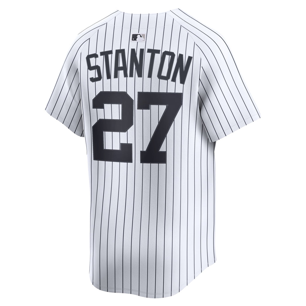 Men's New York Yankees Giancarlo Stanton Nike Gray Road Limited Jersey