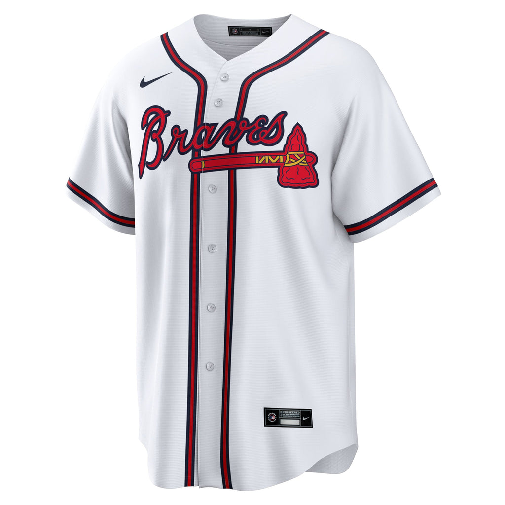 Men's Atlanta Braves Sean Murphy Nike White Replica Player Jersey