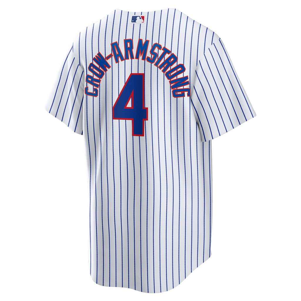 Men's  Chicago Cubs Pete Crow-Armstrong Nike White Home Replica Jersey