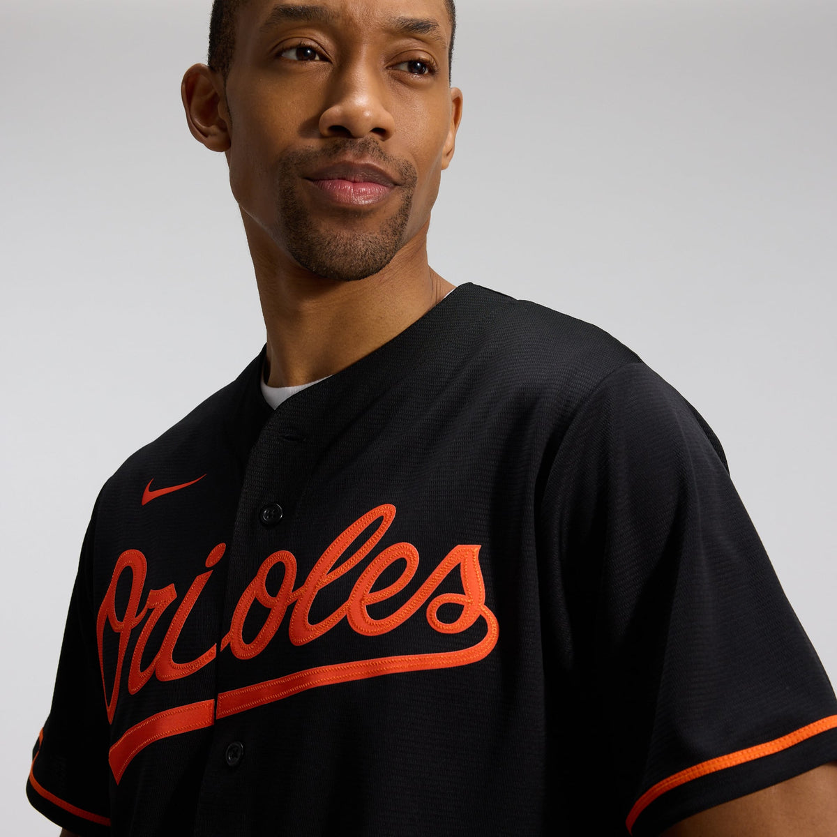 Men's Baltimore Orioles Nike White Home Replica Team Jersey