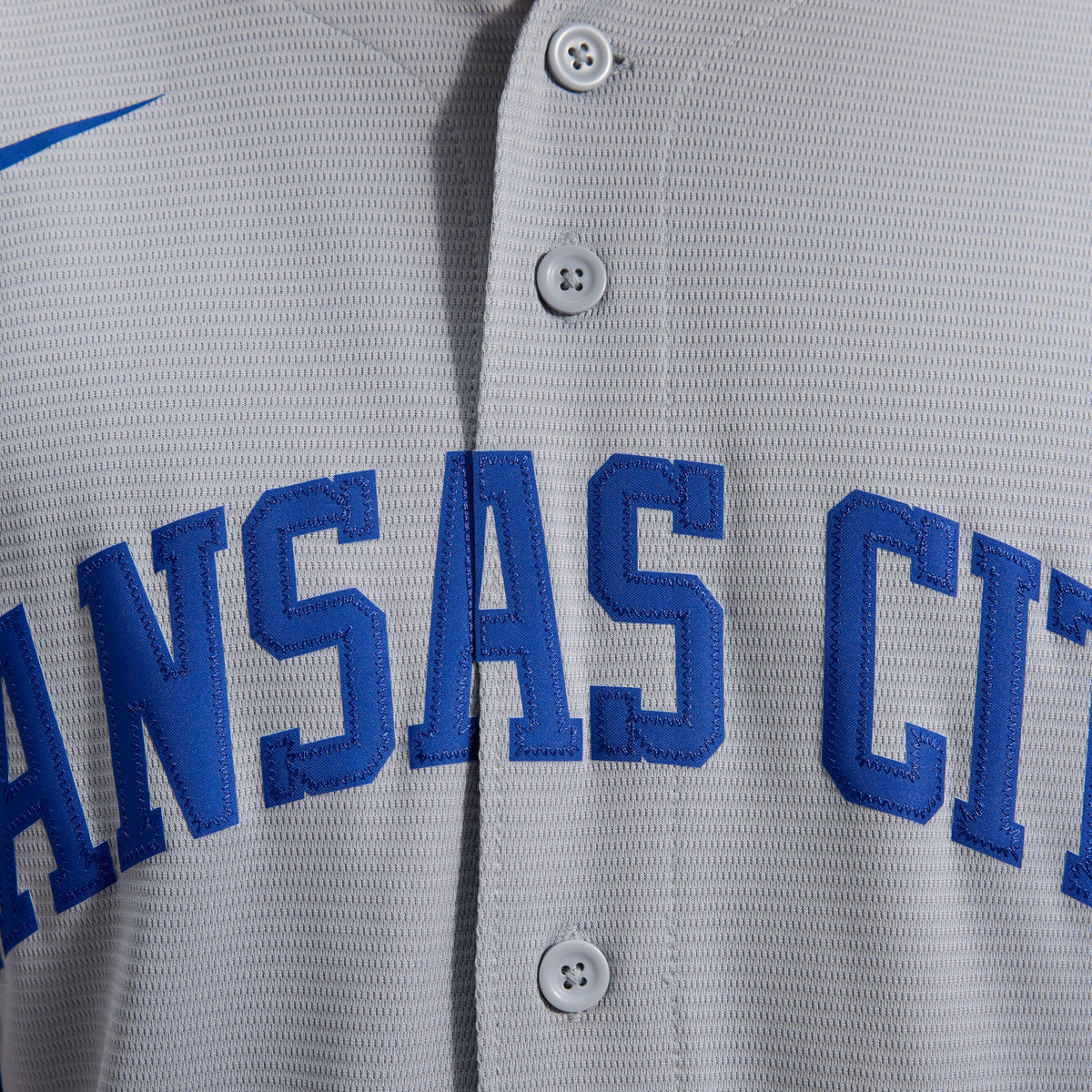 Men's Kansas City Royals Bobby Witt Jr. Nike Rush Blue Alternate 2 Replica Jersey