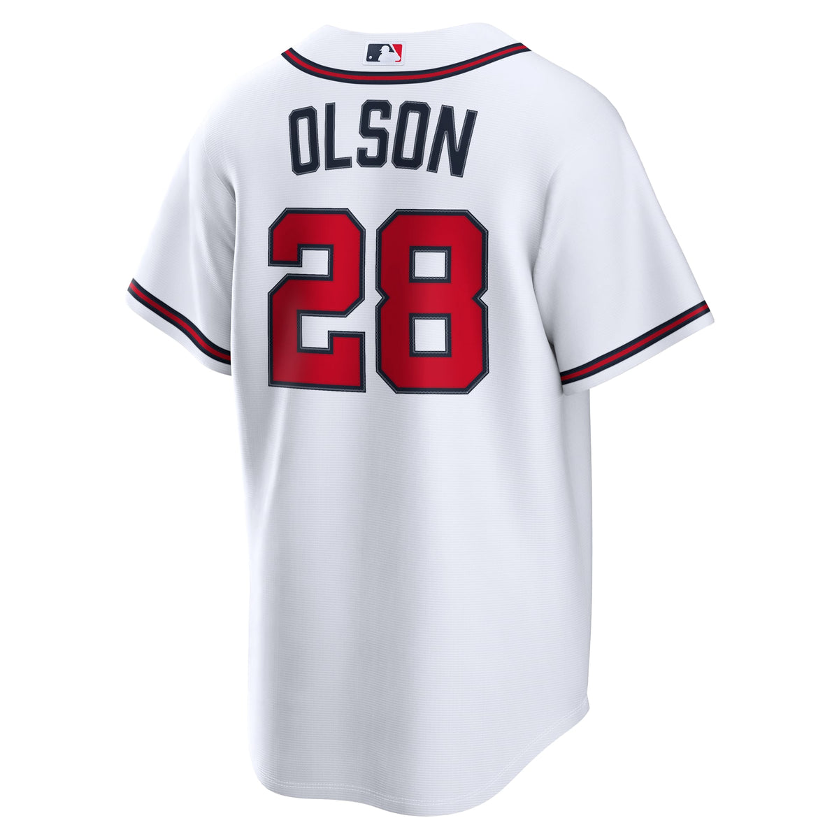 Men's Atlanta Braves Matt Olson Nike White Home Replica Jersey