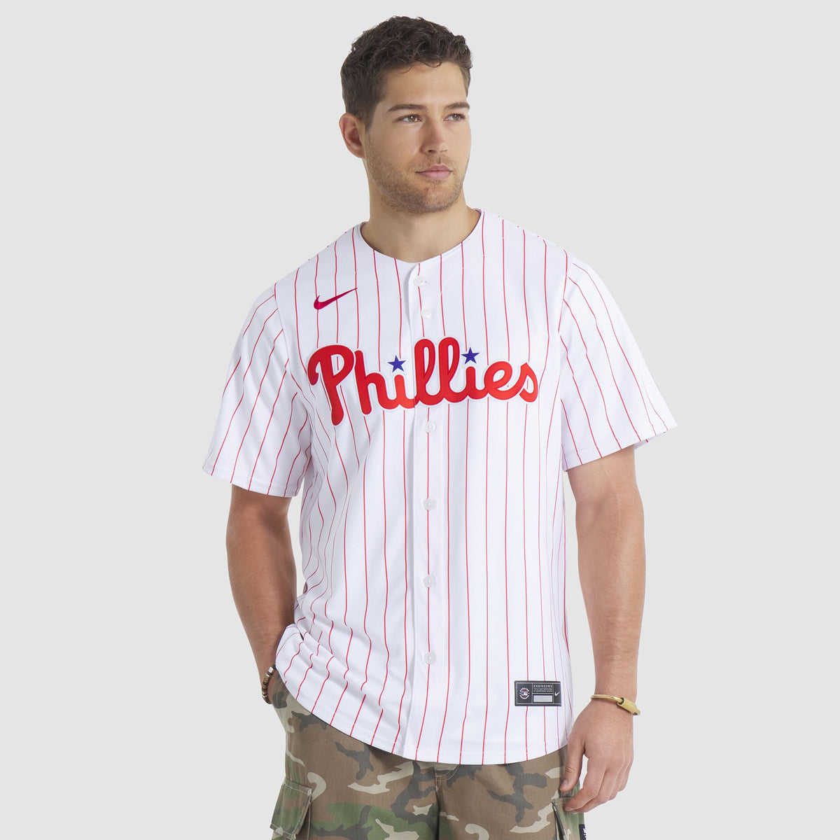 Men's Philadelphia Phillies Bryce Harper Nike White Home Limited Player Jersey