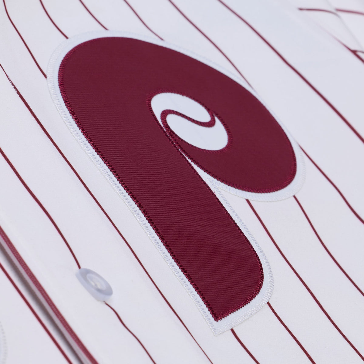 Men's Philadelphia Phillies Chase Utley Mitchell & Ness White 2003 Cooperstown Collection Authentic Jersey