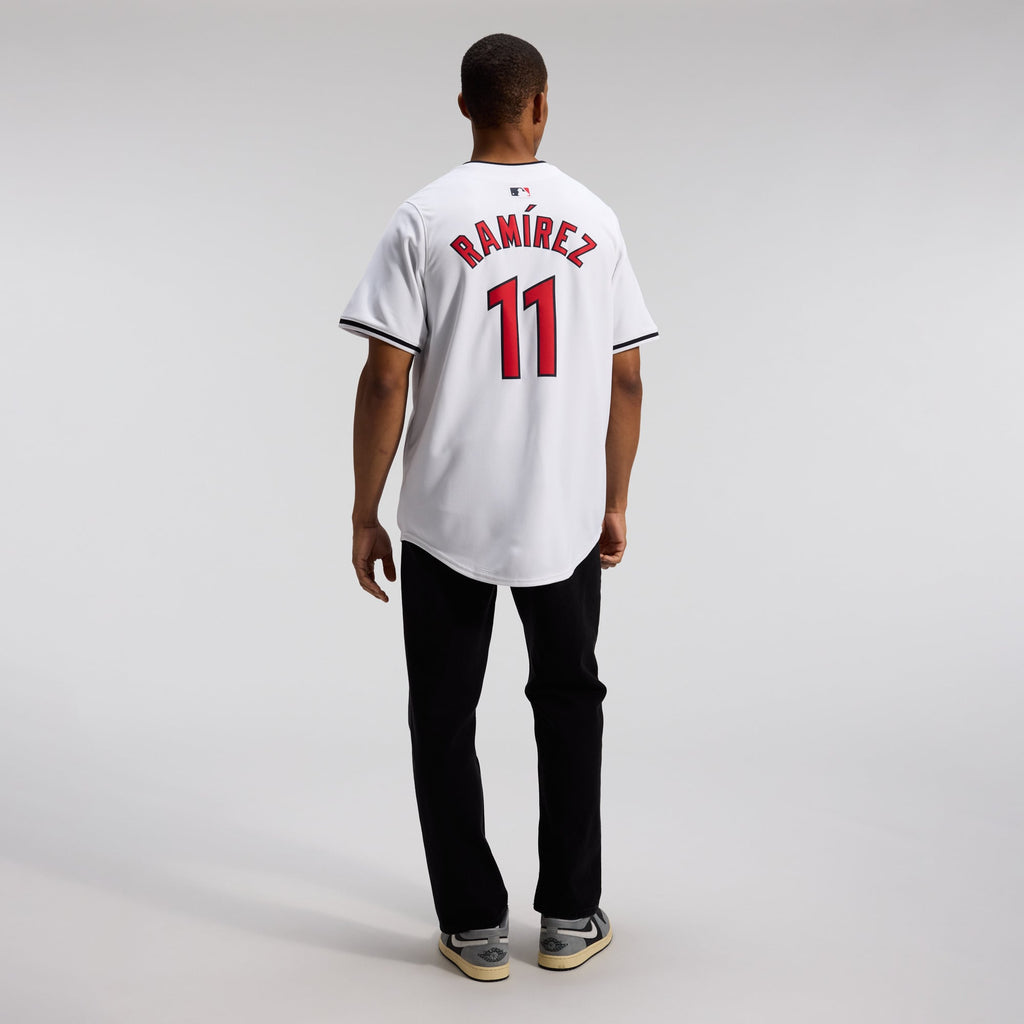 Men's Cleveland Guardians Jose Ramirez Nike White Home Limited Player Jersey