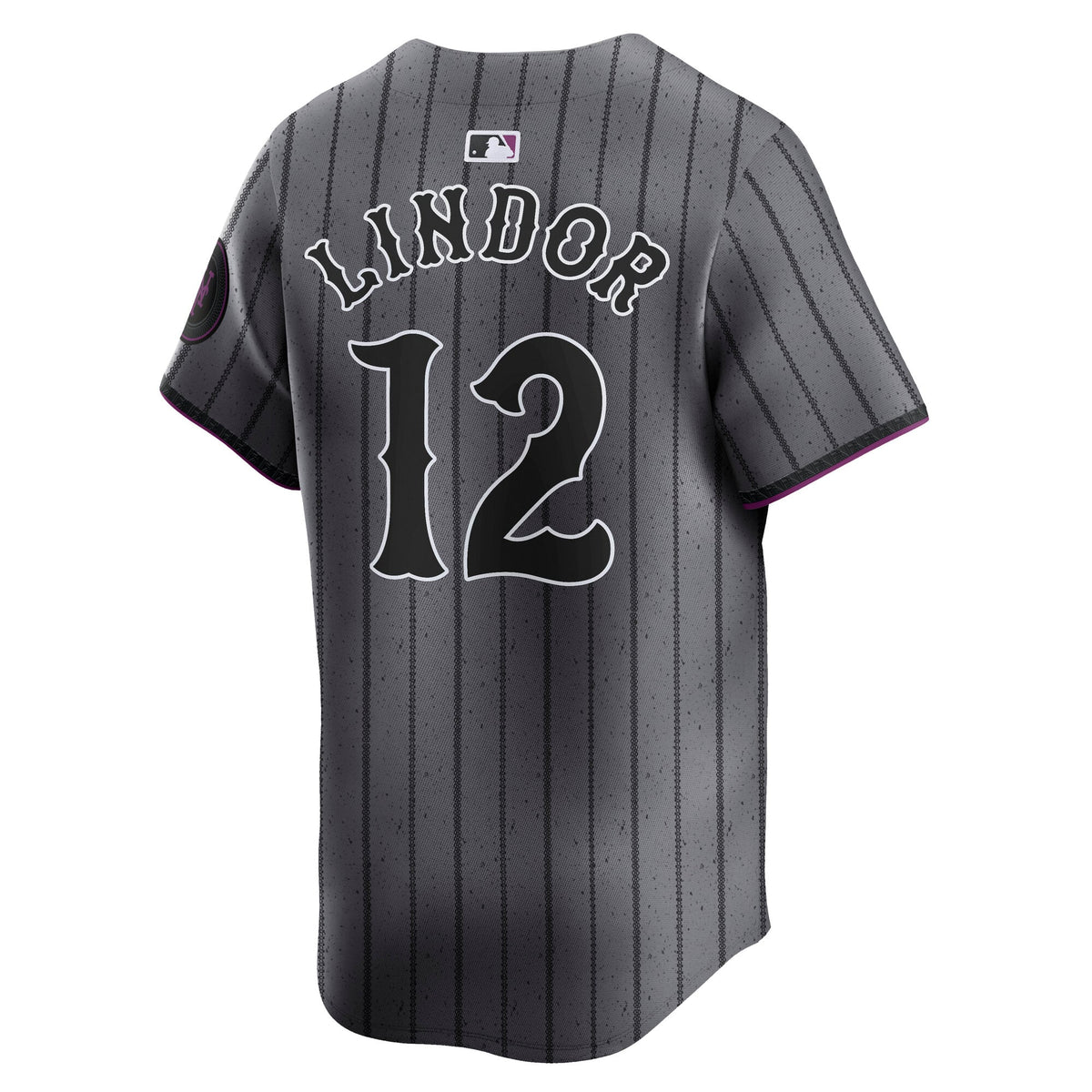 Men's New York Mets Francisco Lindor Nike Gray City Connect Limited Player Jersey