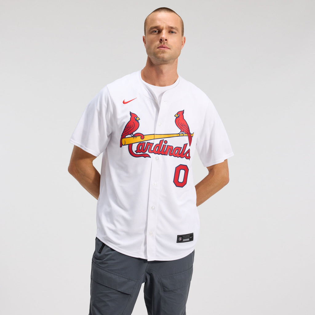 Men's St. Louis Cardinals Masyn Winn Nike White Home Limited Jersey