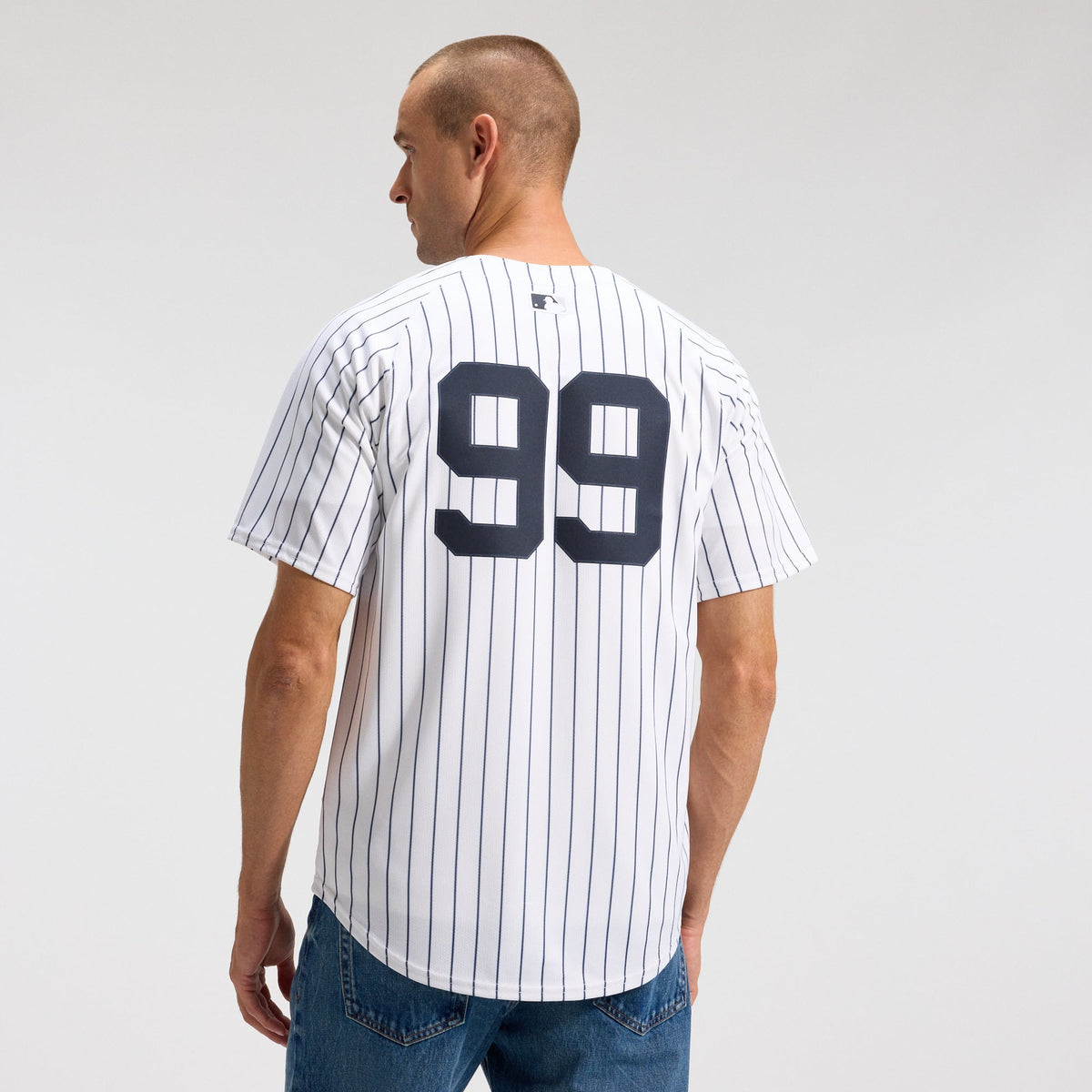 Men's New York Yankees Aaron Judge Nike Gray Road Limited Player Jersey