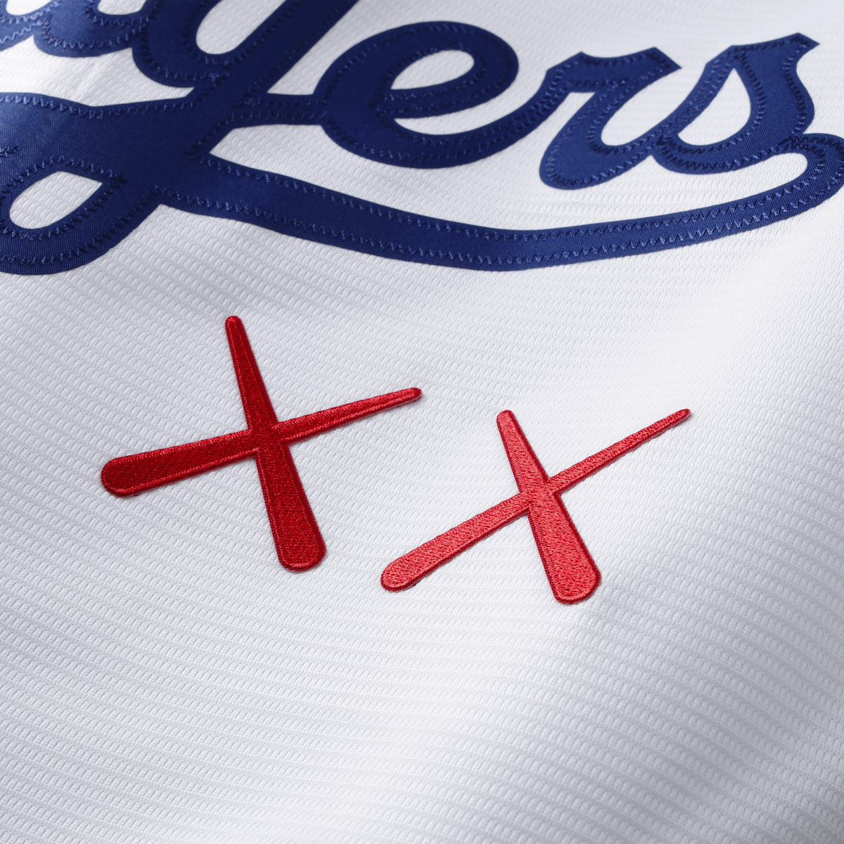 Men's Los Angeles Dodgers Nike x KAWS White Stadium Jersey