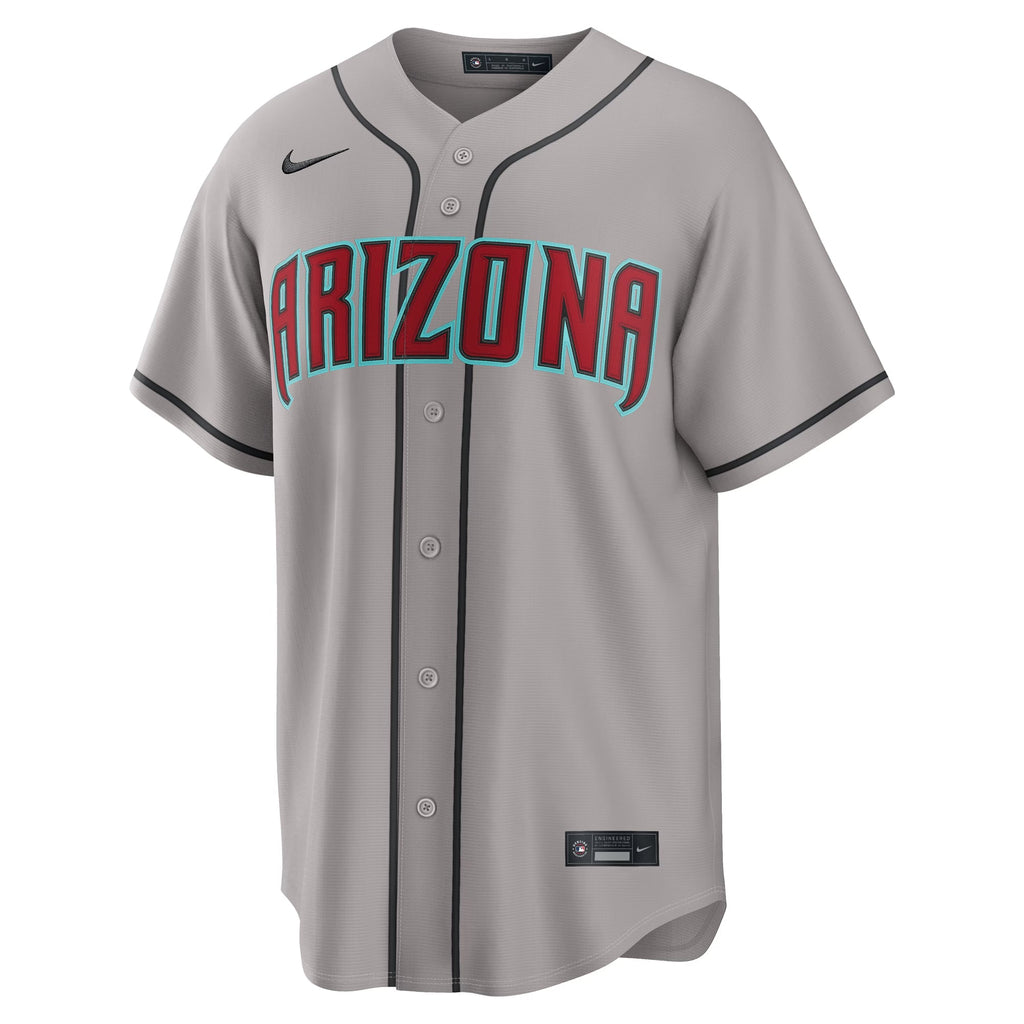 Men's Arizona Diamondbacks Corbin Carroll Nike Black Alternate Replica Jersey