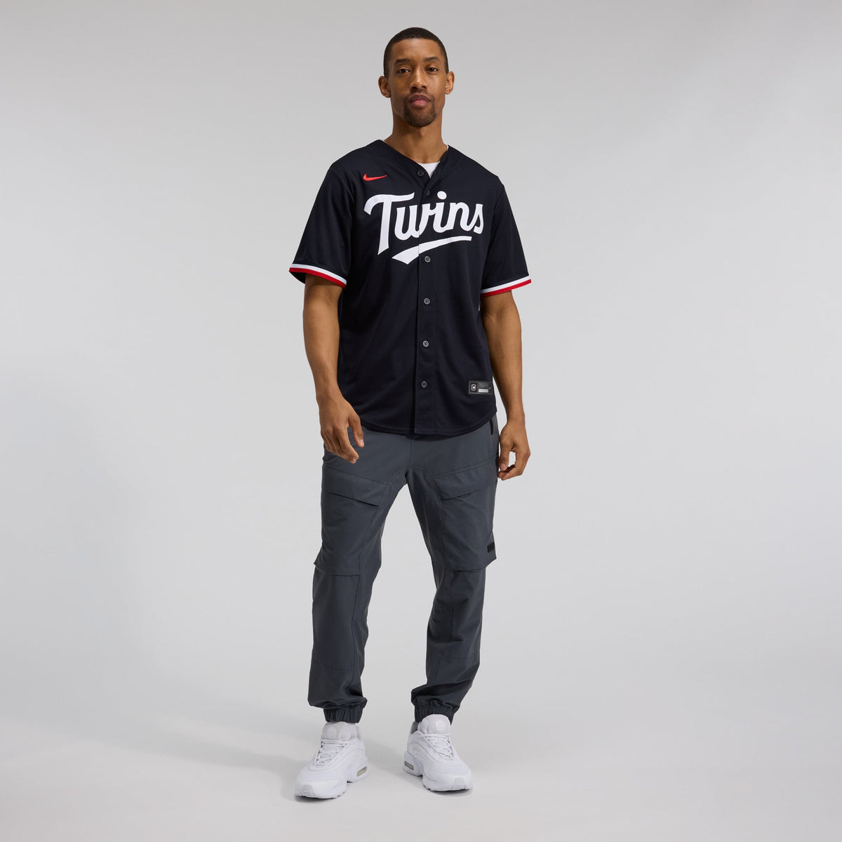 Men's Minnesota Twins  Nike Navy Alternate Replica Jersey