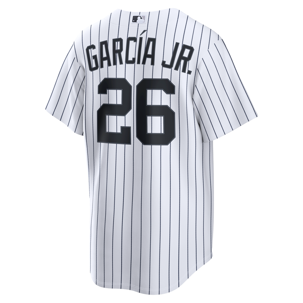Men's New York Yankees Luis García Jr. Nike White Home Replica Jersey