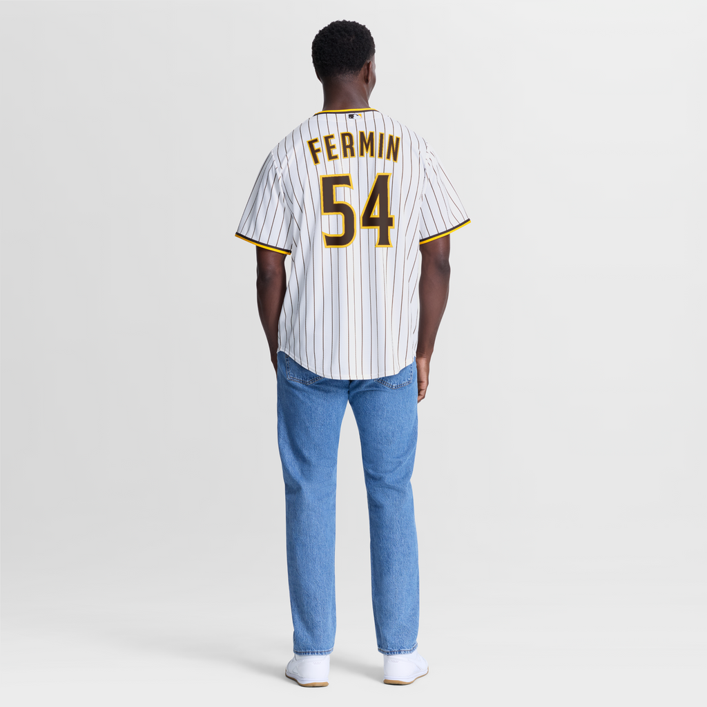 Men's San Diego Padres Freddy Fermin Nike White Home Replica Jersey