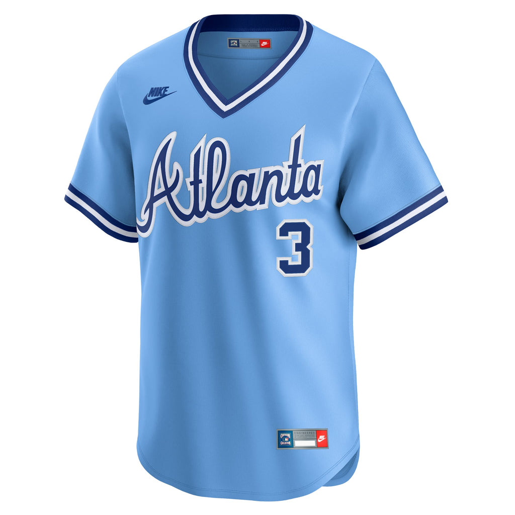 Men's Atlanta Braves Dale Murphy Nike Light Blue Throwback Cooperstown Collection Limited Jersey