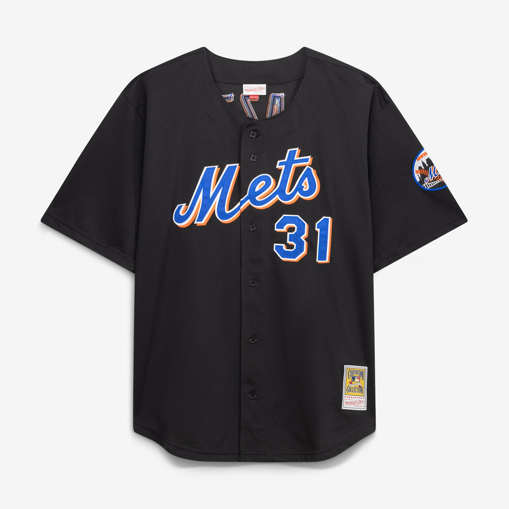 Men's New York Mets Mike Piazza Mitchell & Ness Royal Big & Tall Cooperstown Mesh Batting Practice Jersey