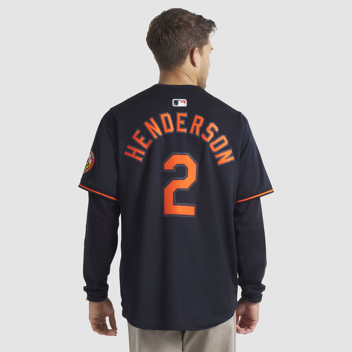 Men's Baltimore Orioles Gunnar Henderson Nike White Home Limited Player Jersey