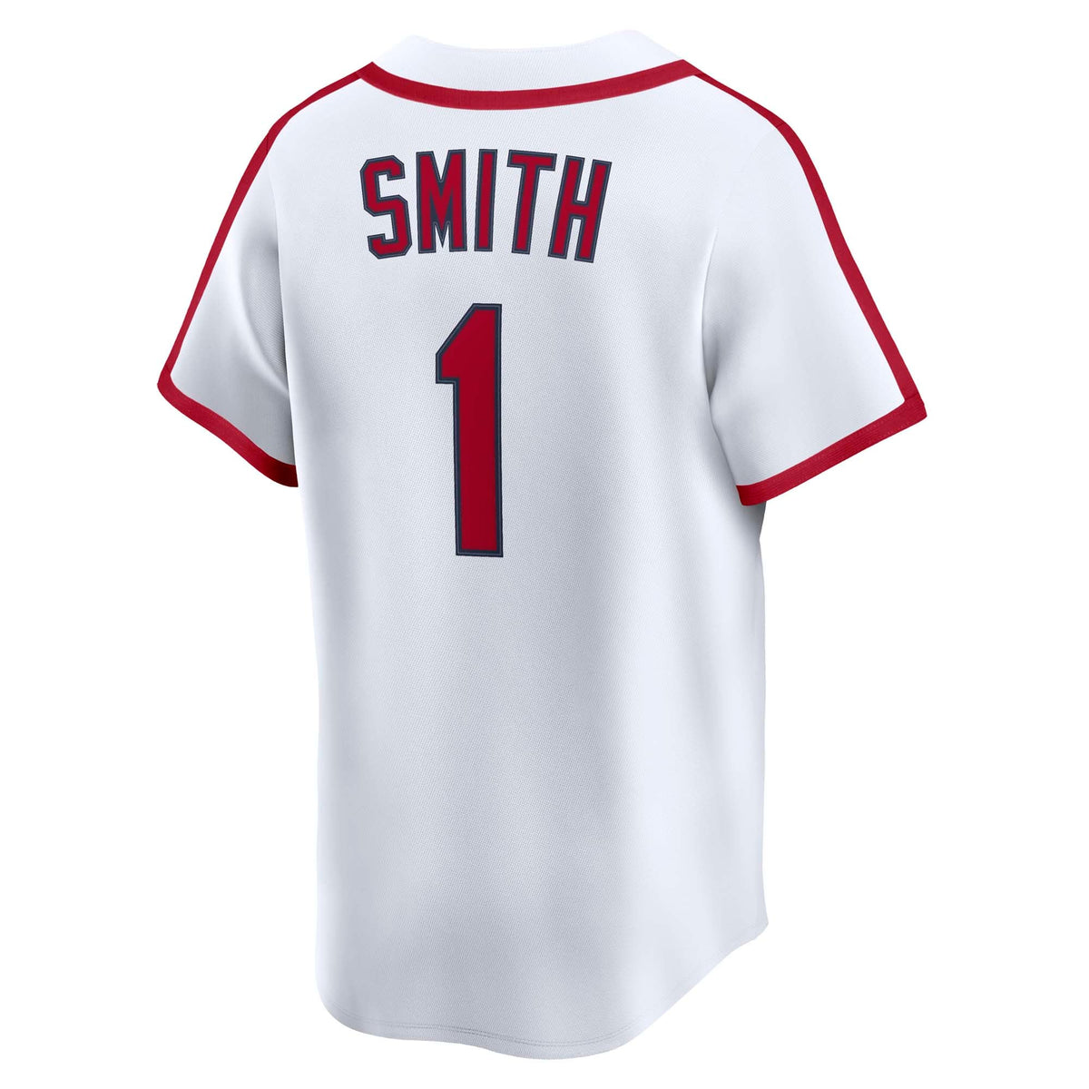 Men's St. Louis Cardinals Ozzie Smith Nike White Throwback Cooperstown Collection Limited Jersey