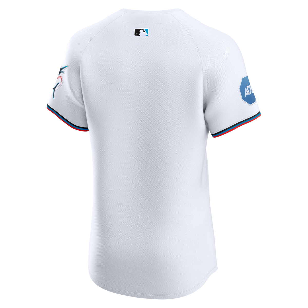 Men's Miami Marlins Nike White Home Elite Jersey
