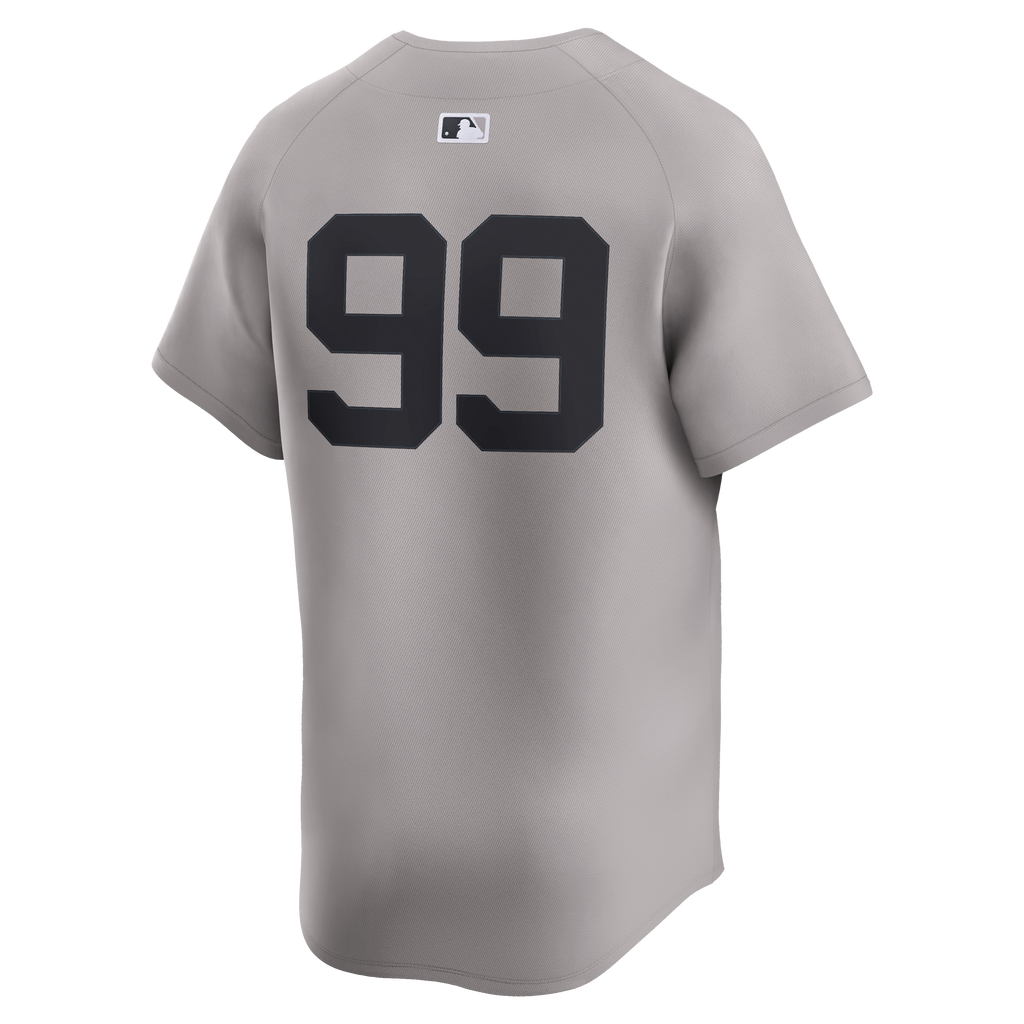 Men's New York Yankees Aaron Judge Nike Gray Road Limited Player Jersey