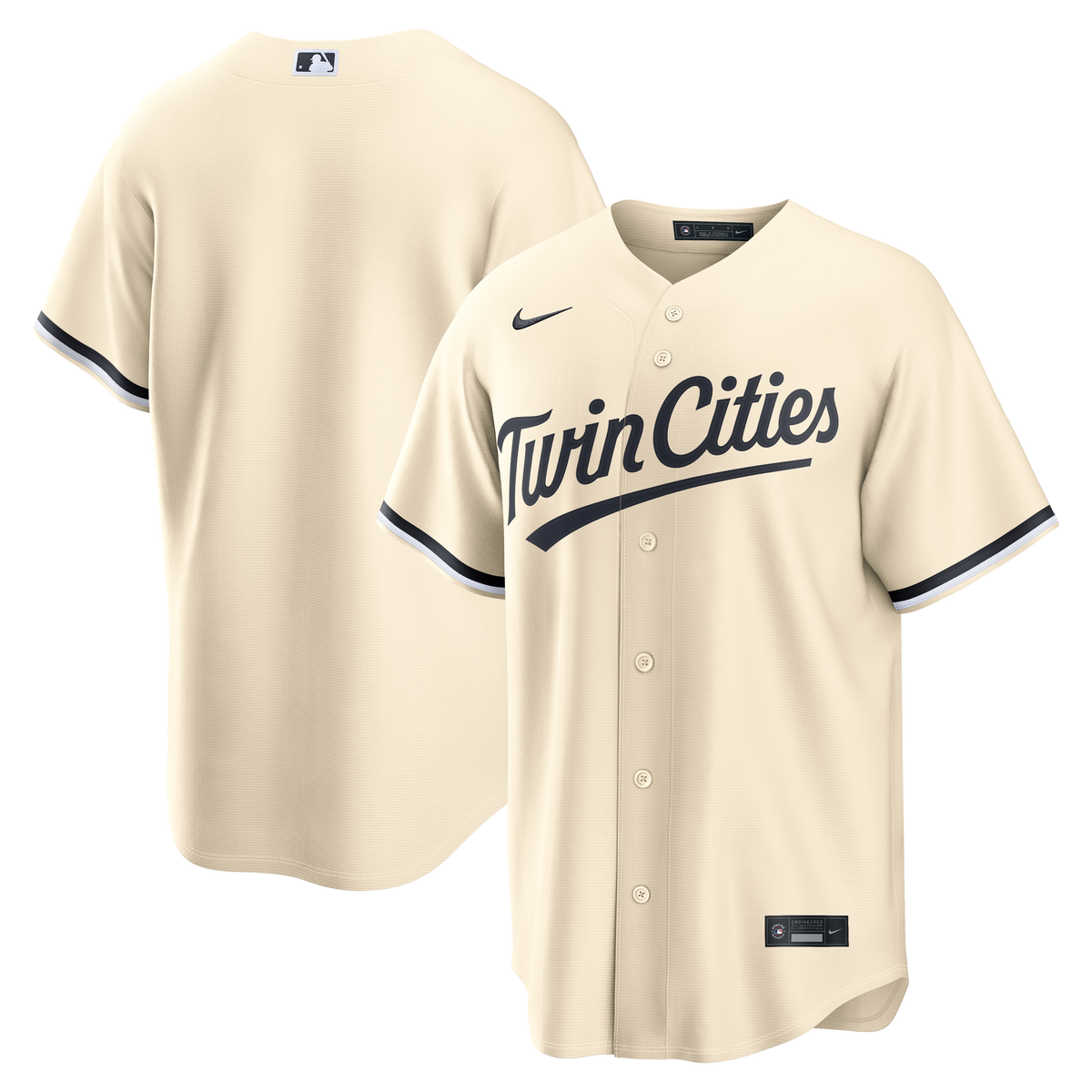 Men's Minnesota Twins  Nike Navy Alternate Replica Jersey