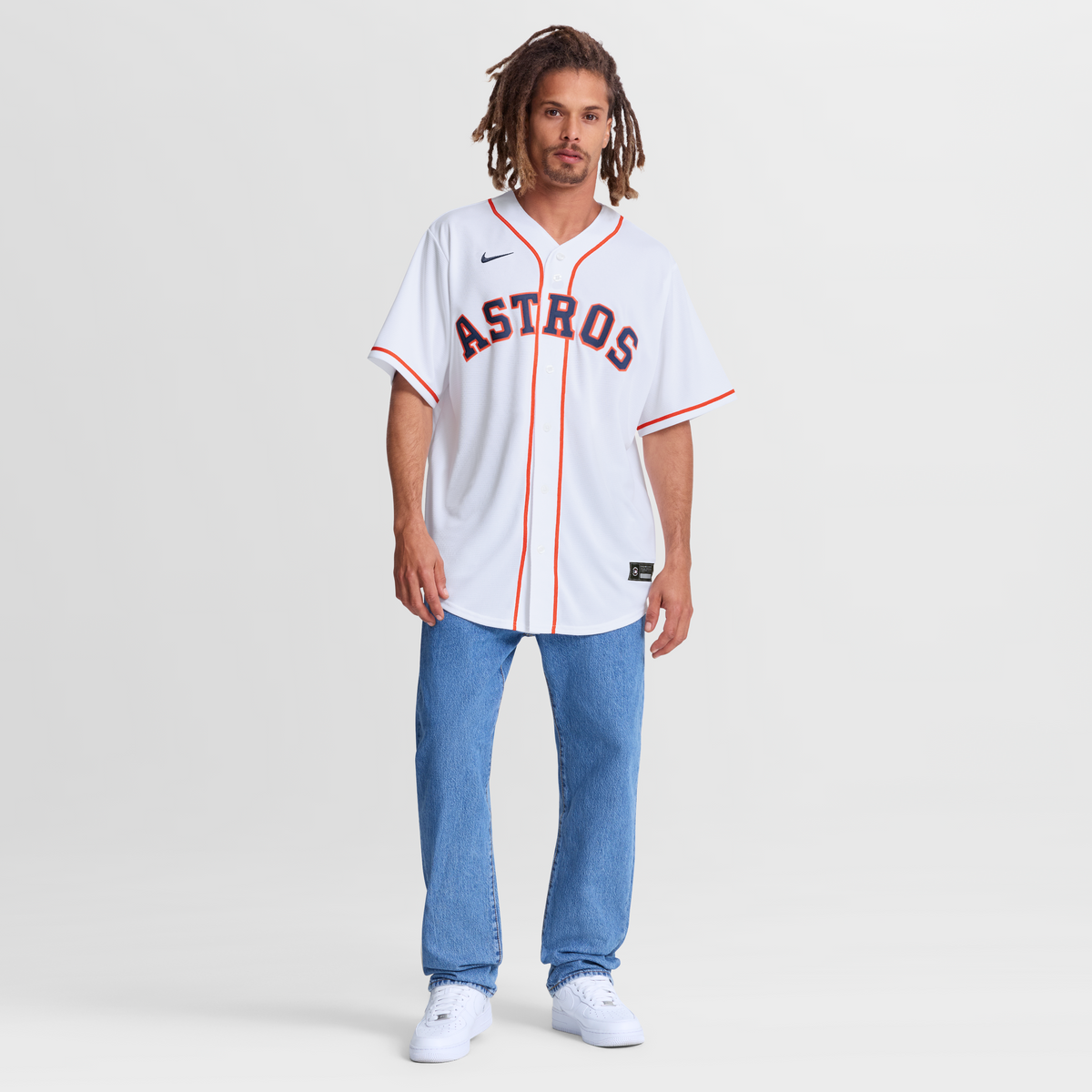 Men's Houston Astros  Nike Navy Alternate Replica Jersey