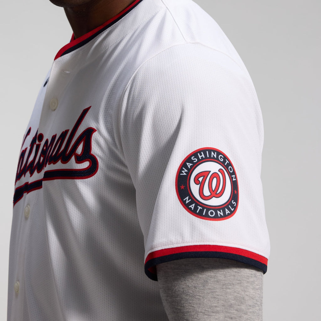 Men's Washington Nationals Nike White Home Limited Jersey
