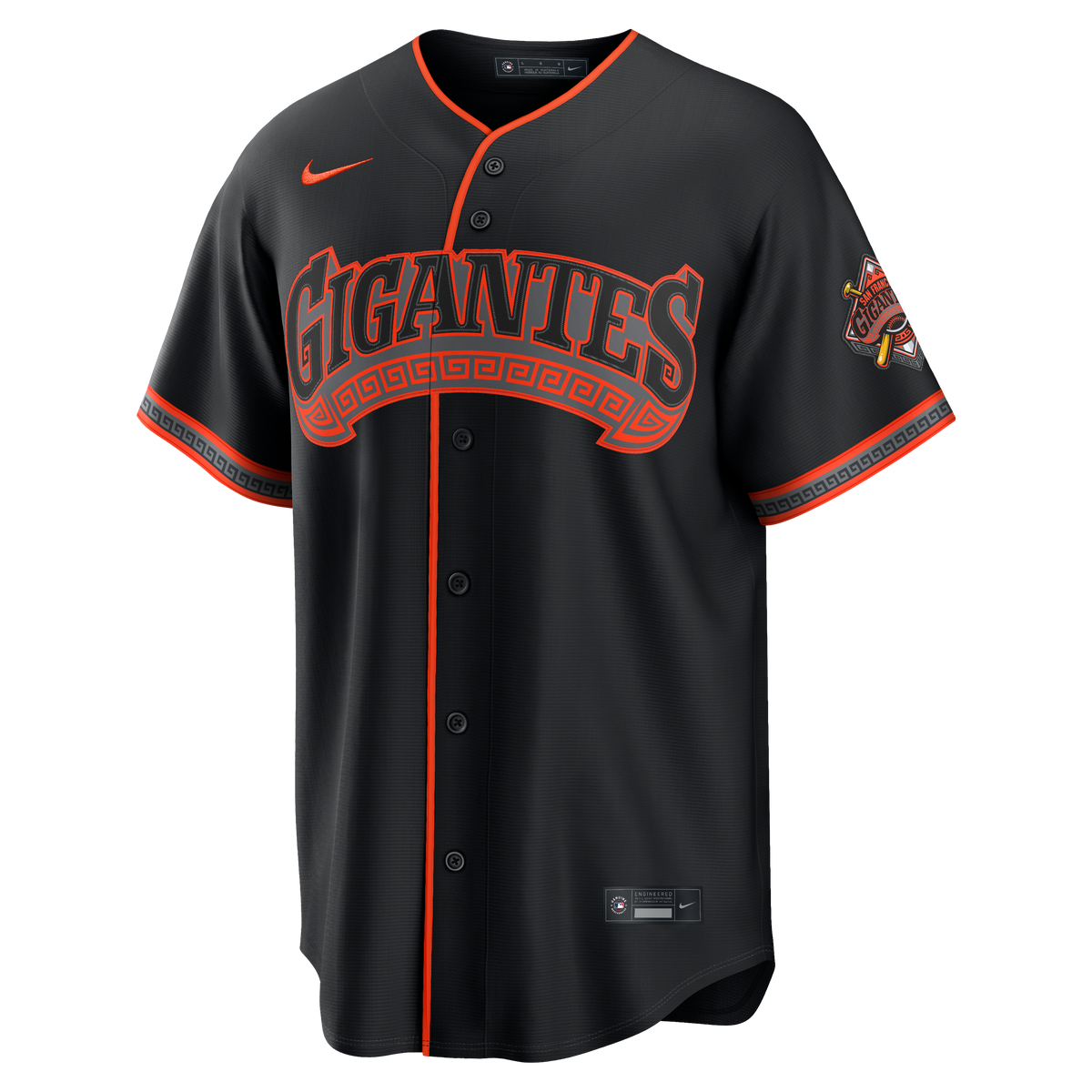 Men's San Francisco Giants Rafael Devers Nike Black Alternate Stadium Jersey