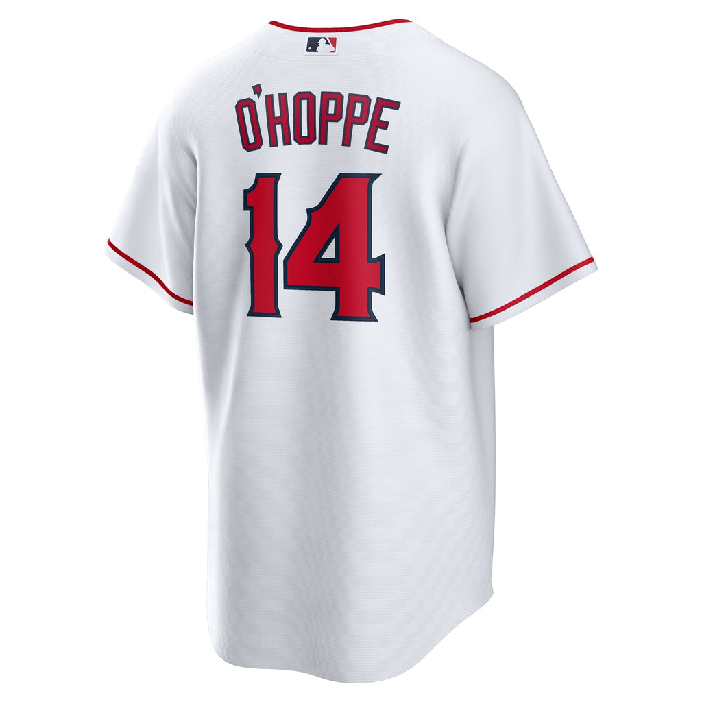Men's Los Angeles Angels Logan O'Hoppe Nike White Home Replica Jersey